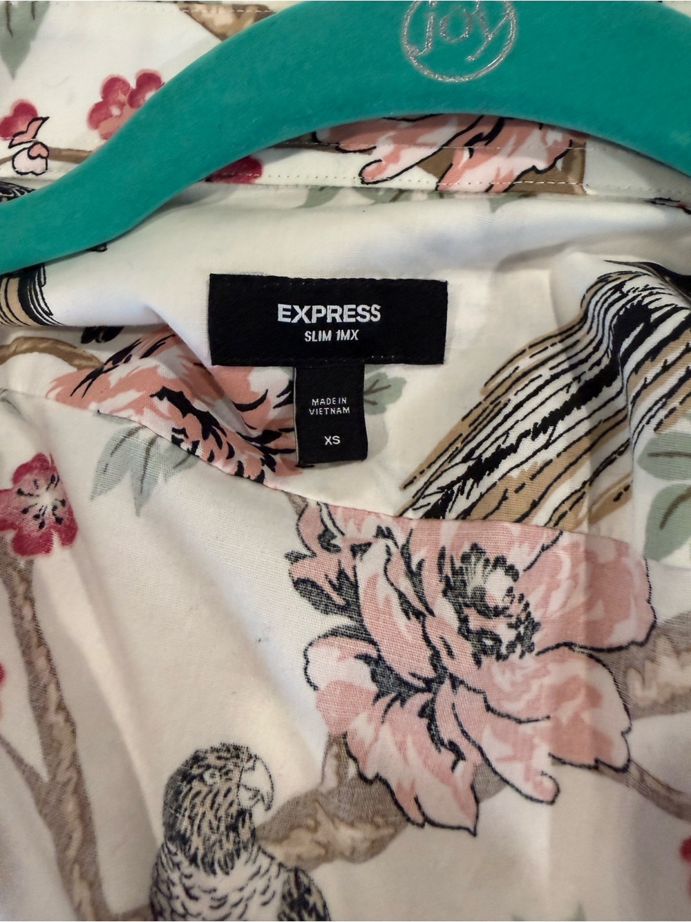 Floral Button-Down Shirt - Picture 6 of 6